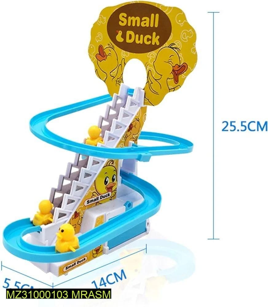 Kids Electric Duck Climbing Stairs Toys Roller-4