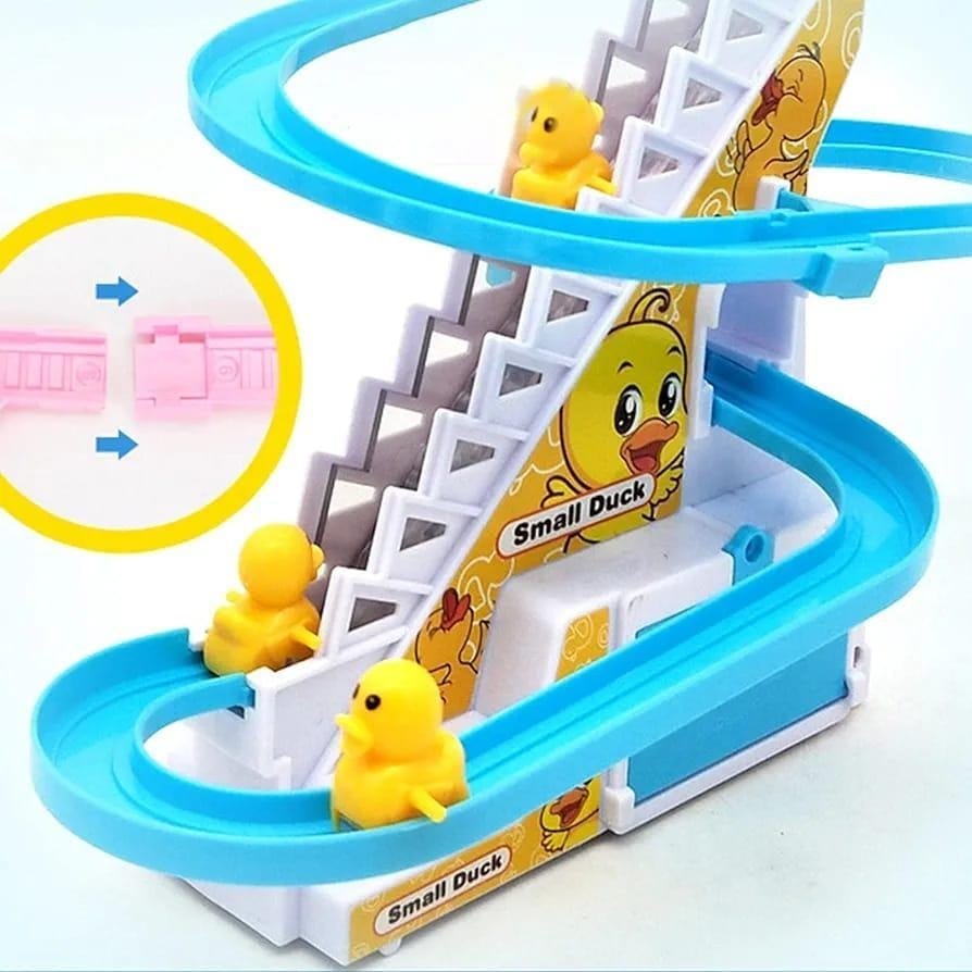 Kids Electric Duck Climbing Stairs Toys Roller